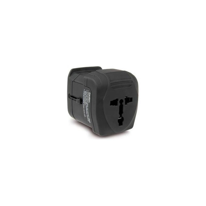 Hamlet XPW2UTRAVEL Adattatore Universale da Viaggio   2 USB charger da 2100 mA cadauna