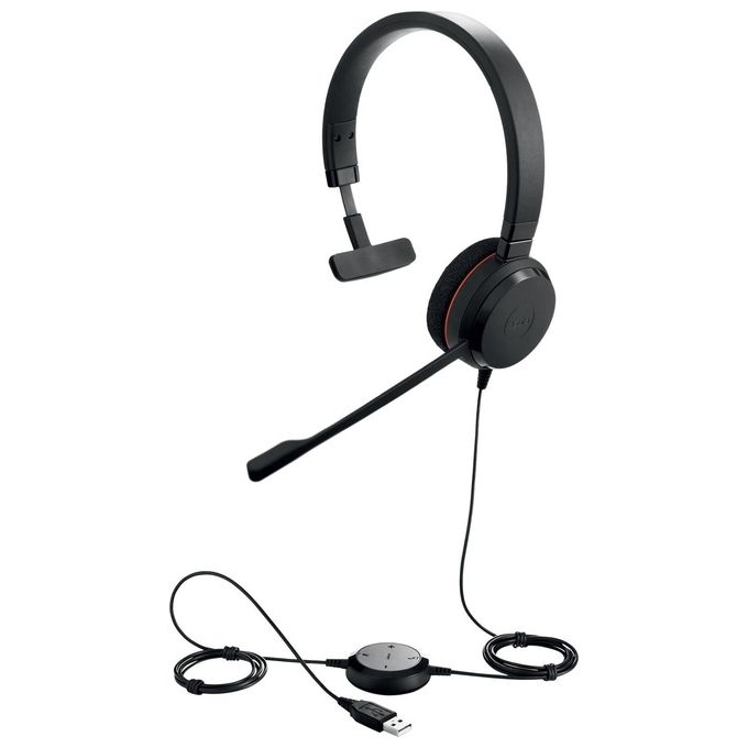 Jabra Evolve 20 MS Mono Split Cuffie con microfono sullorecchio