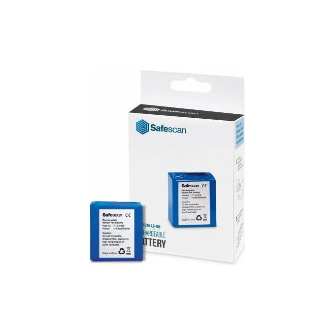 Safescan Lb-105 Batteria Ricaricabile per Macchina Verifica Banconote
