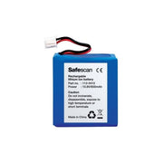 Safescan 112-0410 LB-105 Batteria Ricaricabile Ioni di Litio 10,8 V 600 mAh fino a 30 h di Autonomia colore Nero
