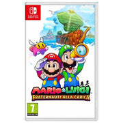 Nintendo 10013823 Mario and Luigi Fraternauti alla carica Gioco Nintendo Switch Avventura RPG 1 Giocatore PEGI 7 ITA colore Nero