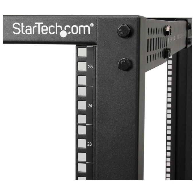 StarTech.com Armadio Server rack 4 Staffe a Telaio Aperto 25u reg