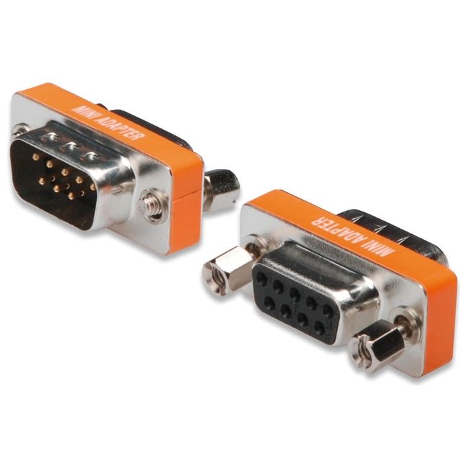 Assmann AK-610513-000-I Cavo Zero Modem Adattatore Metal Housing M-F
