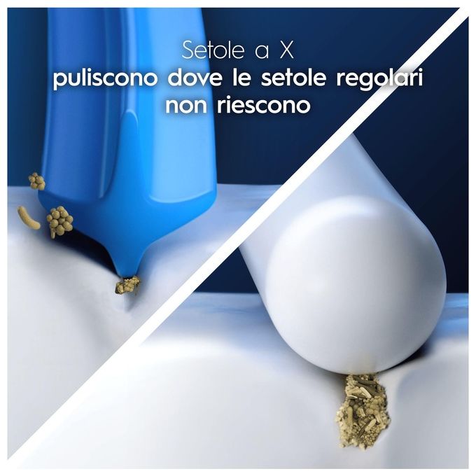 Oral-B 8700216018913 Pro Cross Action Testine di Ricambio per Spazzolino Elettrico 9 pz colore Bianco