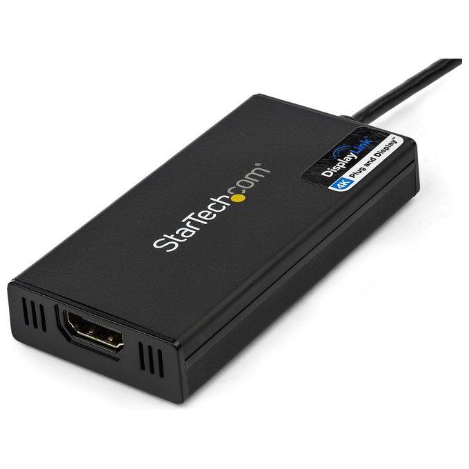 StarTech Adattatore convertitore USB 3.0 a HDMI 4K DisplayLink - Scheda Video Esterna HDMI Ultra HD 4k