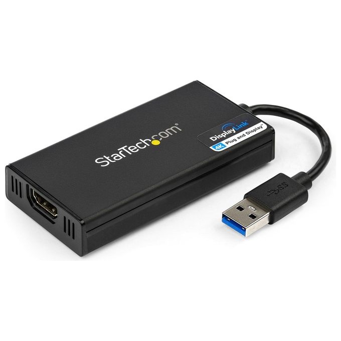 StarTech Adattatore convertitore USB 3.0 a HDMI 4K DisplayLink - Scheda Video Esterna HDMI Ultra HD 4k