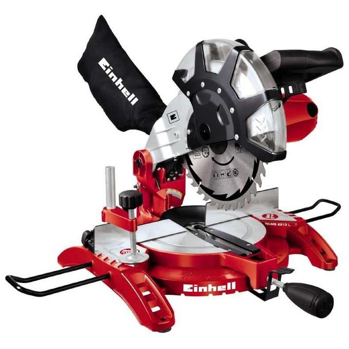 Einhell Troncatrice Tc-Ms 2513 per Seghe a Nastro Fai da Te con Lama di Precisione e Piano Girevole Settabile
