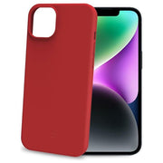 Celly Cromo Cover per iPhone 15 Rosso