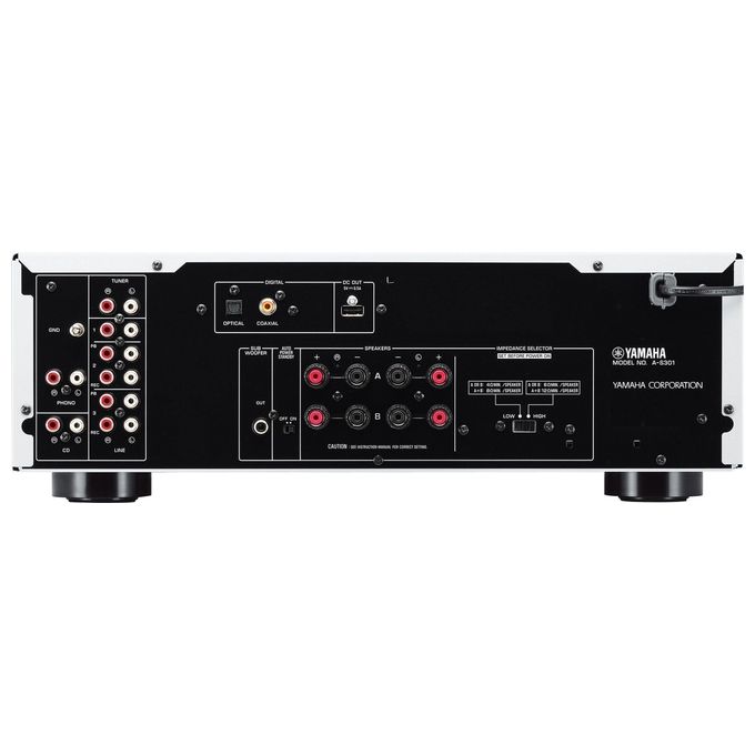 Yamaha A-S301-S Amplificatore Integrato, Argento