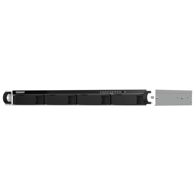 Qnap TS-464EU-8G NAS Rack 1U Intel Celeron N5095 4 Core 2,9 GHz 4 Bay 8 GB DDR4 2x M.2 PCIe Gen 3 2,5GbE RAID colore Nero