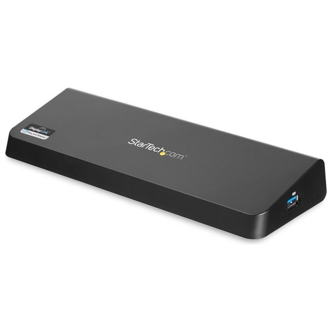 StarTech Docking Station Laptop universale USB 3.0 a doppia uscita video 4K DisplayPort - HDMI Gbe + porta USB a ricarica rapida