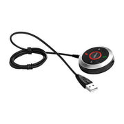 Jabra 14208-04 Evolve 40 Link Unita' di Controllo con Cavo USB per Audio Pulsanti Compatibile Windows Mac colore Nero Argento