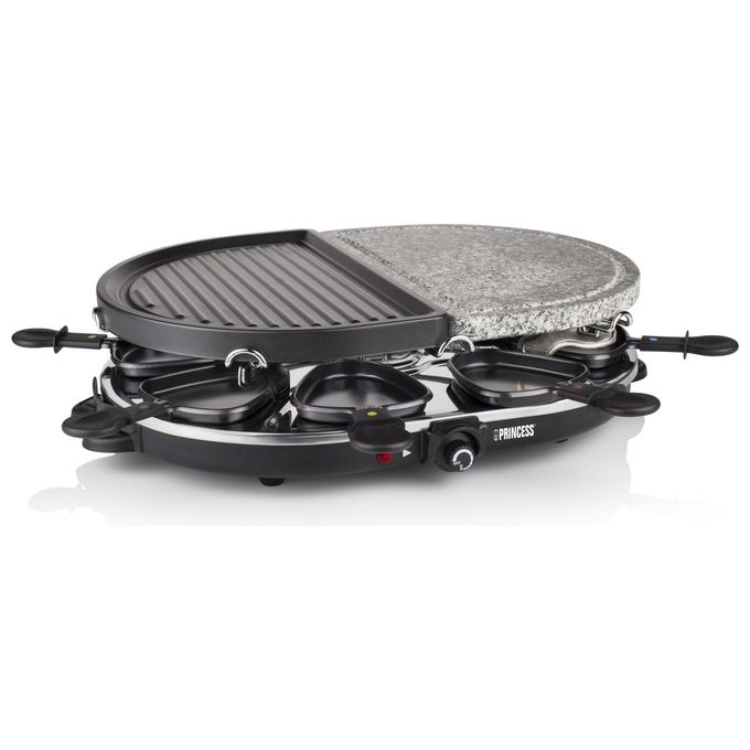 Princess 8 Oval Stone and Grill Party