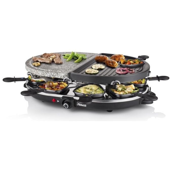 Princess 8 Oval Stone and Grill Party