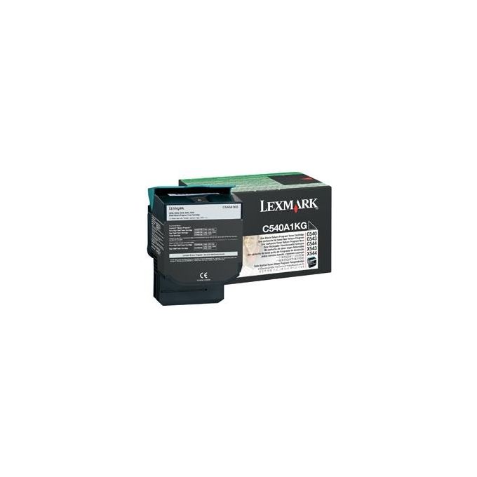 Lexmark Toner nero return program x c54x x54x 1000 pagine