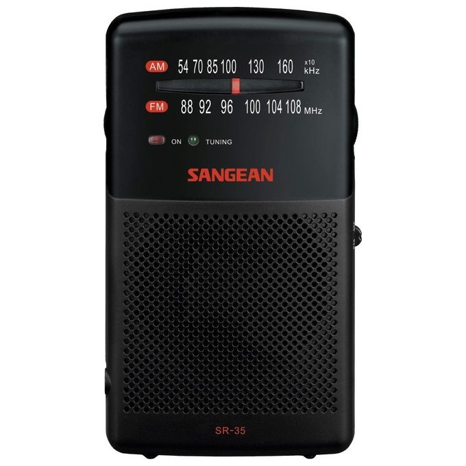 Sangean SR-35 Radio Portatile 12W Nero
