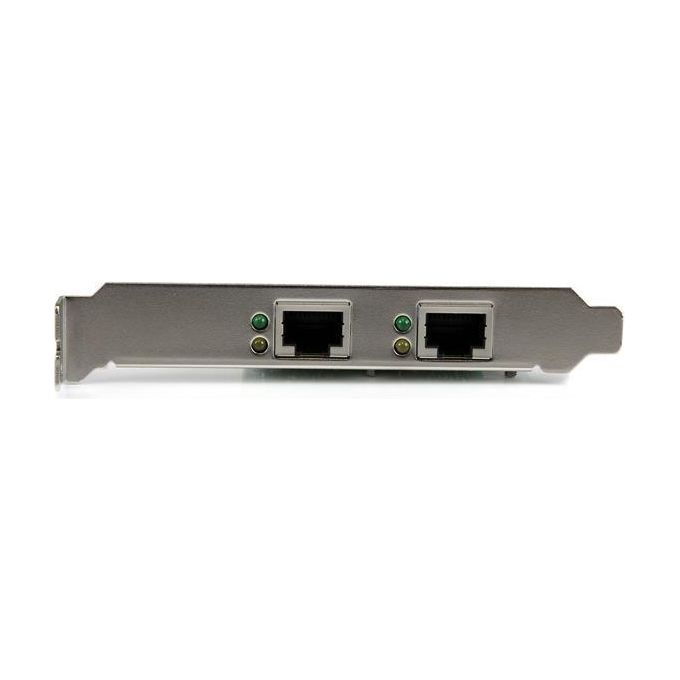 StarTech Adattatore Scheda di Rete Ethernet Gigabit PCI express PCIe NIC a 2 porte RJ45 da 1 Gbps