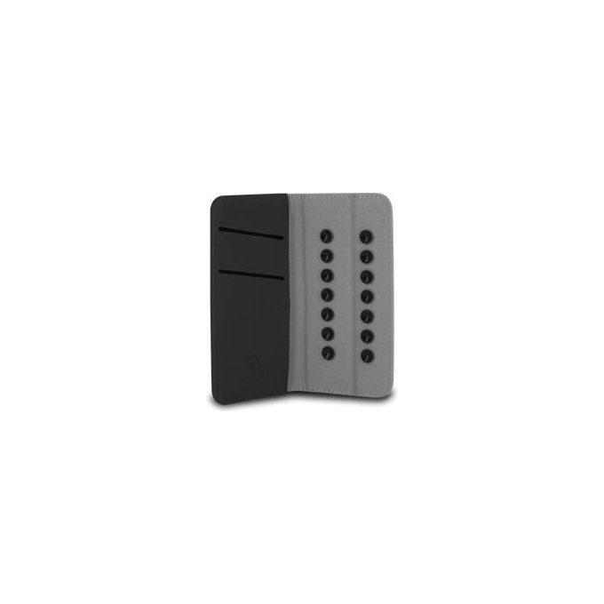 Atlantis flip cover smartix nero universale per smartphone fino a 4''