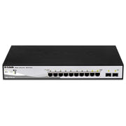 D-Link DGS-1210-10 Switch Gestito L2 8 Porte Gigabit Ethernet 2 Slot SFP 1U colore Nero Grigio