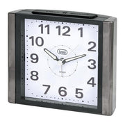 Trevi 0309500 Orologio-sveglia Silent Quartz, Grande Quadrante Illuminato, 2 batt aa