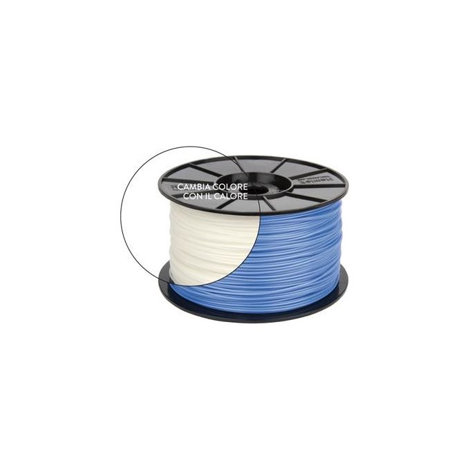Hamlet Bobina abs 1kg x Stampante 3dx100 Blu-Bianco sp 1 75mm
