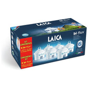 Laica Confezione 6 Filtri di ricambio Bi-flux per caraffe filtranti