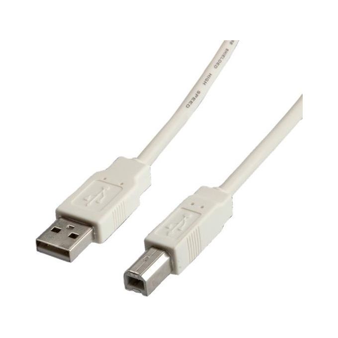 Itb Cavo Usb 2.0 A-a M-mBianco Mt 0 80 Bianco