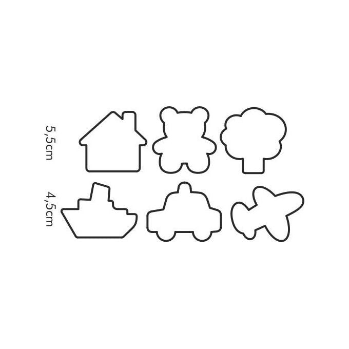 Tescoma Taglia Biscotti Bambini Set 6 Delicia