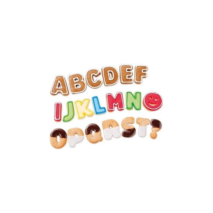 Tescoma Taglia Biscotti Lettere Set 34 Delicia