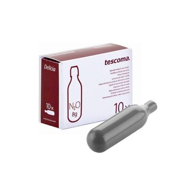 Tescoma Cartuccia Sifone Panna Montata Pezzi 10 Delicia
