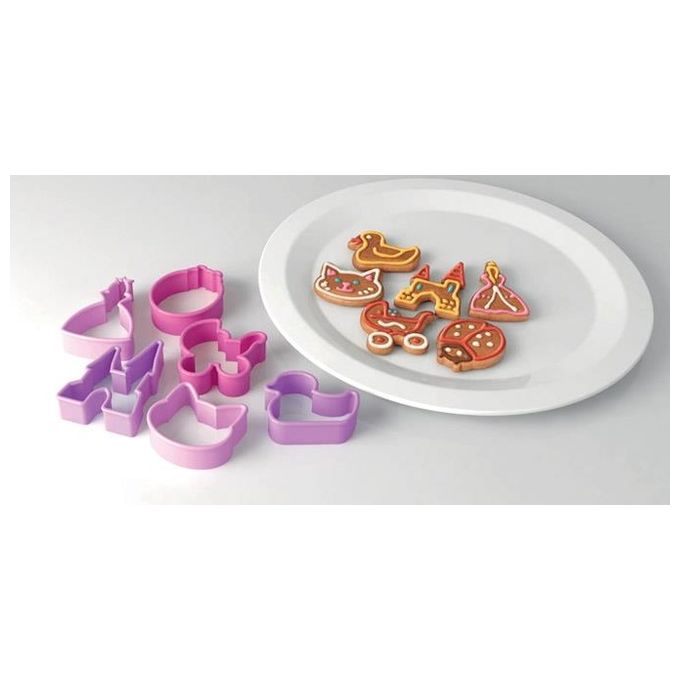 Tescoma Taglia Biscotti Bambine Set 6 Delicia