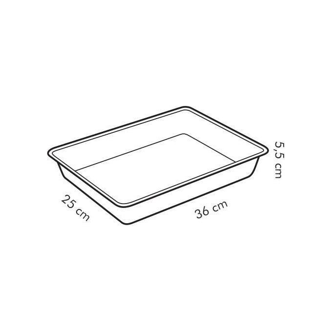 Tescoma Teglia Rettangolare Alta Cm 36X25 Delicia