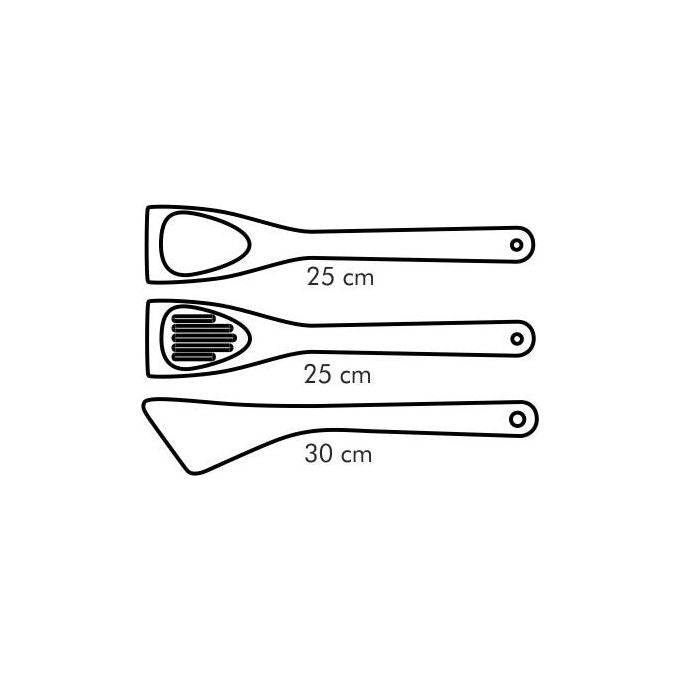 Tescoma Pala Legno Set Pezzi 3 Woody