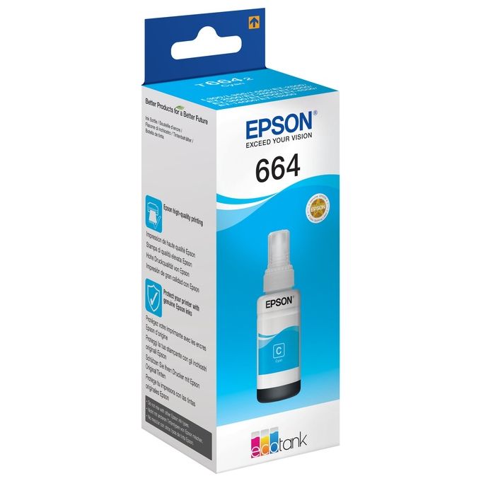 Epson T6641 Flacone ciano 70ml