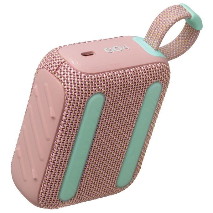 JBL JBLGO4PINK Go 4 Altoparlante Portatile Bluetooth 5.3 4,2 W IP67 Waterproof Antipolvere autonomia 7 h colore Rosa