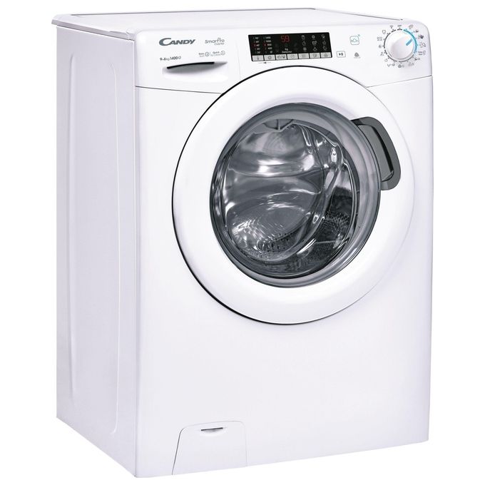 Candy CSOW4966TWM-1-S Smart Pro Inverter Lavasciuga Caricamento Frontale 9-6 Kg 1400 rpm Classe A Inverter Wi-Fi Vapore (85x60x58 cm) colore Bianco