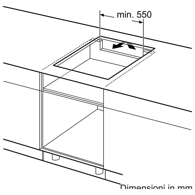 Bosch PUE611BB5J Serie 4 Piano cottura a induzione 60 cm 4 zone Touch Select PowerBoost colore Nero
