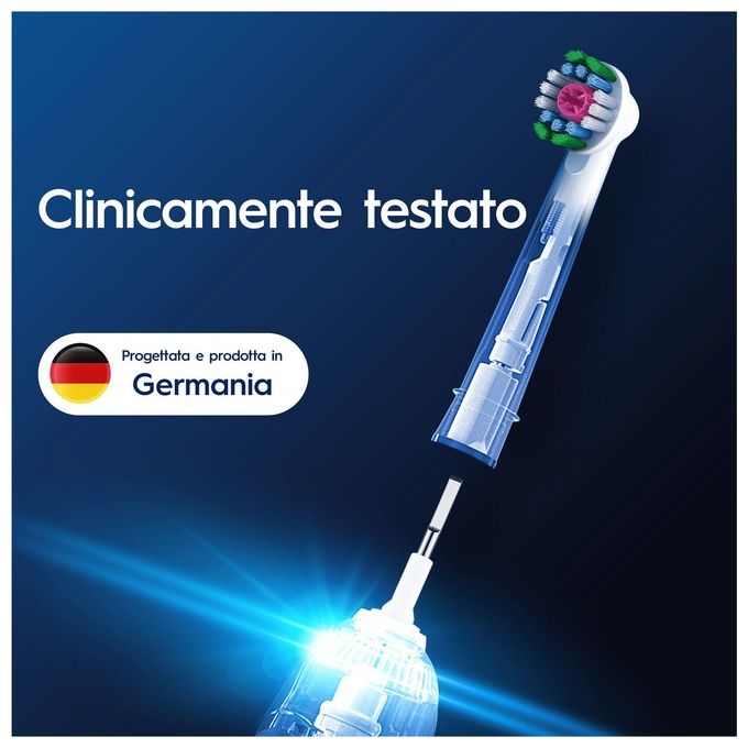 Braun Oral-B Testine di Ricambio Pro 3D White 3 Testine