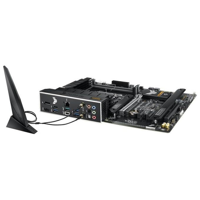 Asus TUF GAMING B760-PLUS WIFI Scheda Madre ATX Intel B760 LGA 1700 DDR5 192GB PCIe 5.0 3x M.2 WiFi 6E USB 3.2 Gen 2 Type-C colore Nero