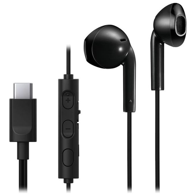JVC HA-FR17UC-B Auricolari USB-C tipo Bud Nero