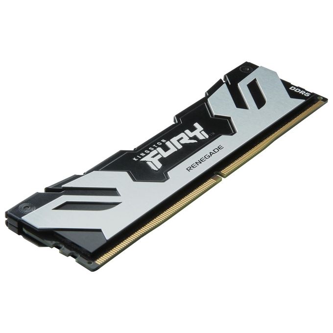 Kingston KF564C32RS-48 FURY Renegade Memoria RAM 48 GB DDR5 6400 MT-s CL32 DIMM XMP 3.0 colore Argento