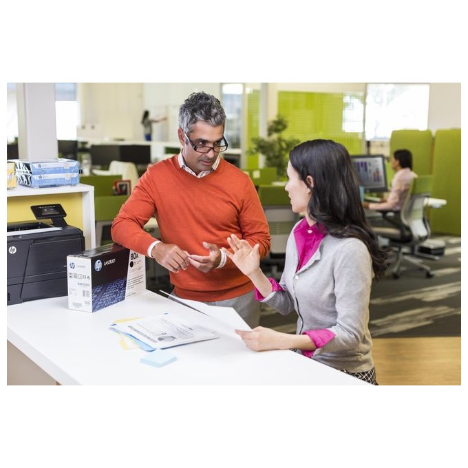 HP 80A CF280A, Cartuccia Toner Originale, da 2.560 Pagine per HP LaserJet Pro 400 M401a,400 M401d,400 M401dn,400 M401dne,400 M401dw,400 M401n,MFP M425dn,MFP M425dw Nero
