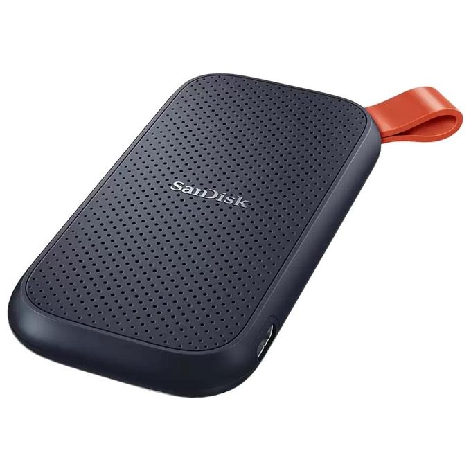 SanDisk SDSSDE30-1T00-G26 SSD Esterno Portatile 1TB 800 MB-s USB 3.2 Gen 2 USB-C Resistente alle cadute 2m colore Nero