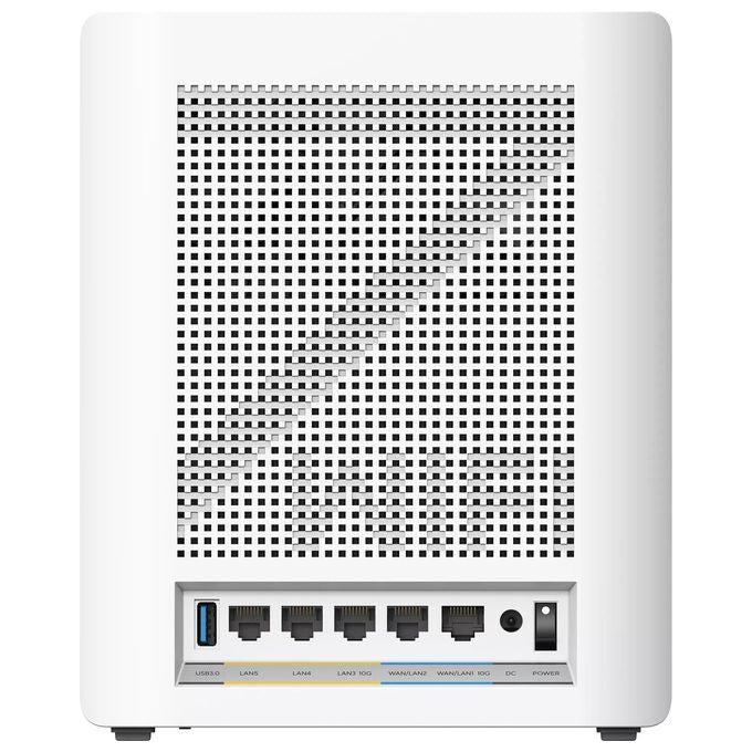 Asus ZenWiFi BQ16 Router Wireless Wi-Fi 7 Quad-band 2.4 GHz 5 GHz 6 GHz 11529 Mbit-s AiMesh 5 porte LAN colore Bianco