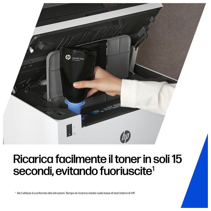 HP W1530X LaserJet Tank 153X Kit Ricarica Toner 5000 Pagine colore Nero