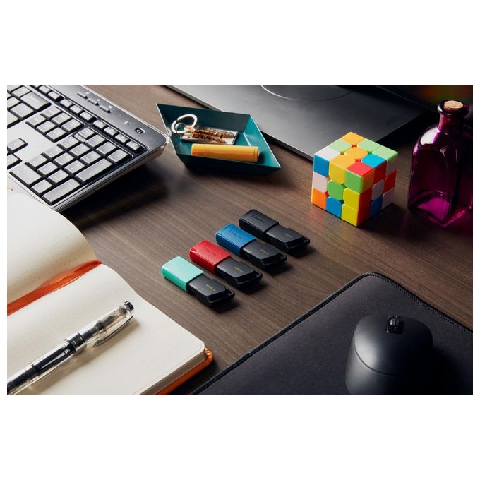 Kingston Flash Drive Usb3.2 64Gb Exodiam Nero-Blu