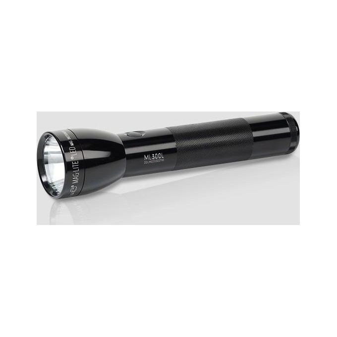 MAGLITE ML50034-BRK ML300L Torcia a LED 487 lumen IPX4 resistente agli spruzzi d'acqua colore Nero