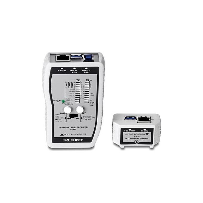 Trendnet TC-NT3 Tester per Cavo di Rete Argento