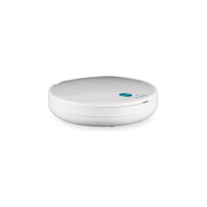 Macom Pocket Mirror 218 - Specchietto da borsa pieghevole con LED, doppio specchio (normale + ingrandimento 7×), alimentato da 4 batterie AAA, Ø 11,5 cm, Bianco