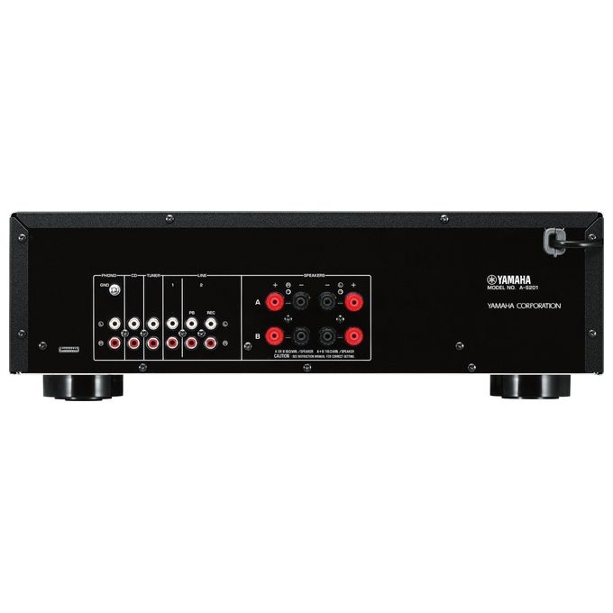 Yamaha A-S201 amplificatore Hi-Fi 2x140W con ingresso Phono e uscita per cuffie per audio di alta qualita'